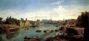 WITTEL, Caspar Andriaans van Rome, the Tiber near the Porto di Ripa Grande oil painting picture wholesale